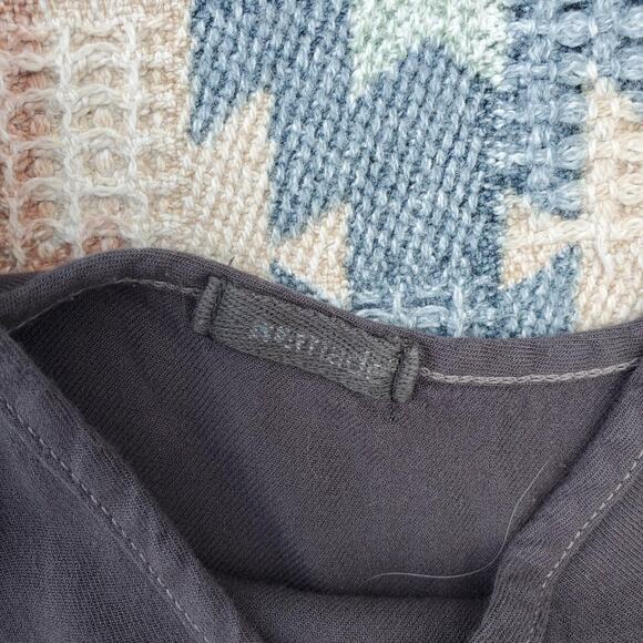 LAMade Shift Dress Tassle Fringe Hem Summer Beach Vacation - Picture 2 of 3